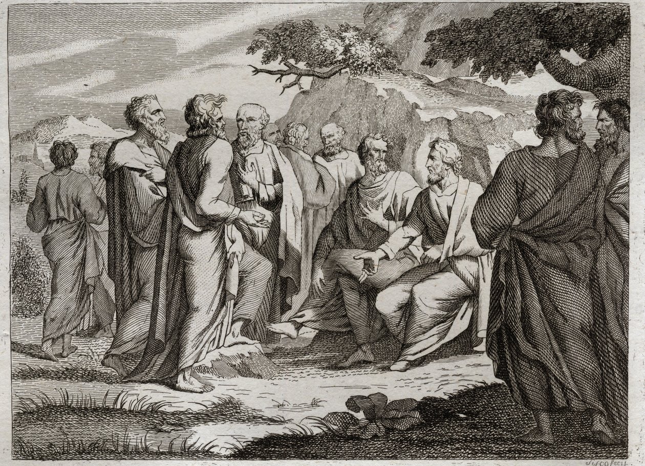 Biblia de Royaumont, Antiguo Testamento: Los Doce Profetas Menores. Ilustración de 1811. de Unknown artist