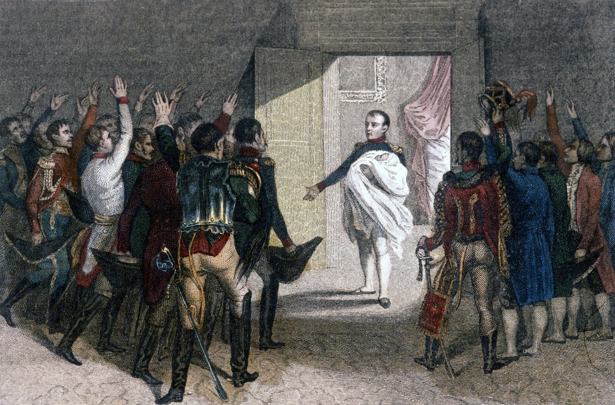 Nacimiento del Rey de Roma (Napoleón II), hijo del Emperador Napoleón I (1769-1821) de Unknown artist