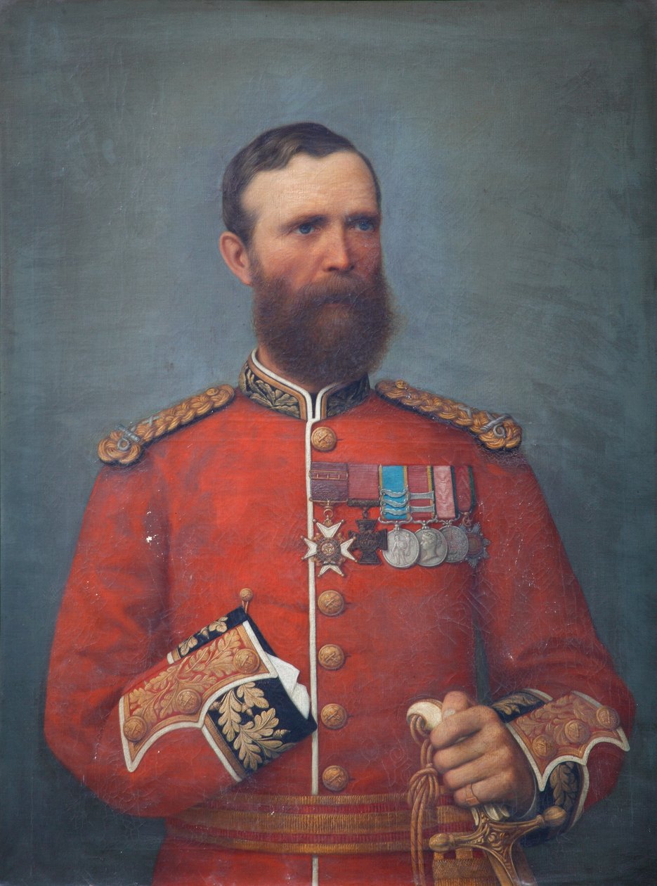 Brevet Mayor Mark Walker VC (1827-1902) de Unknown artist