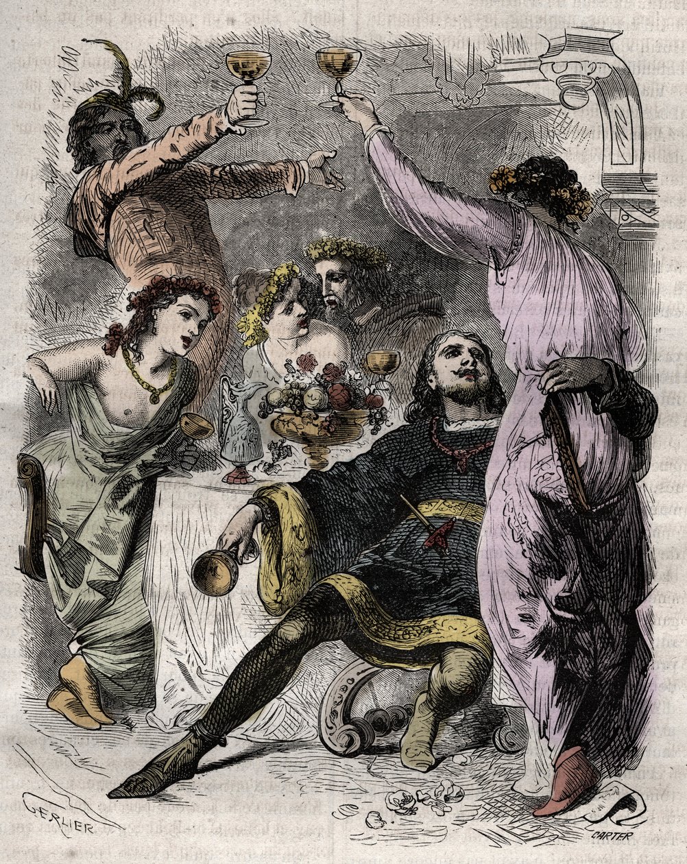 Caso de la Torre de Nesle de Unknown artist