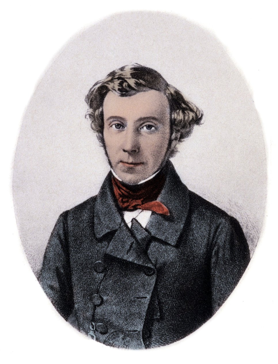 Charles-Alexis-Henri Clerel de Tocqueville (1805-59) - Retrato de Alexis de Tocqueville (Alexis Charles Henri Cleral de Tocqueville) (1805 - 1859), historiador y político francés de Unknown artist