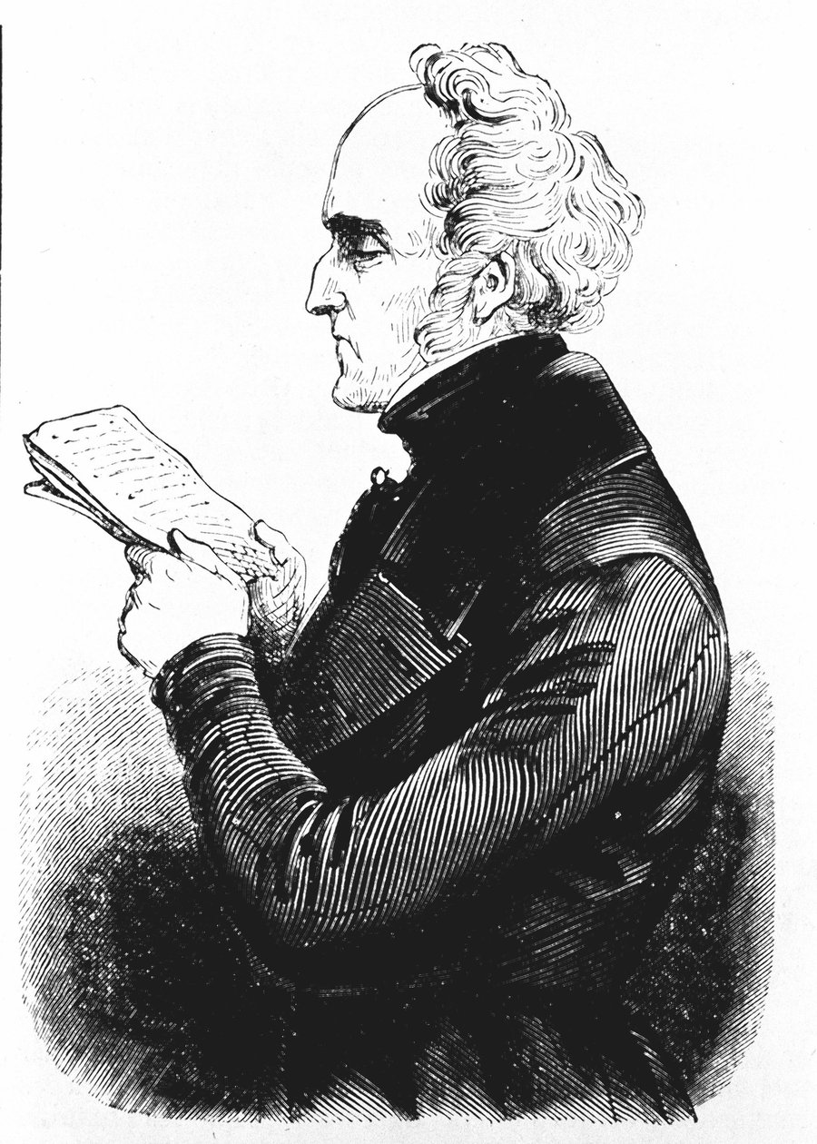 Charles Fourier, filósofo y economista francés de Unknown artist