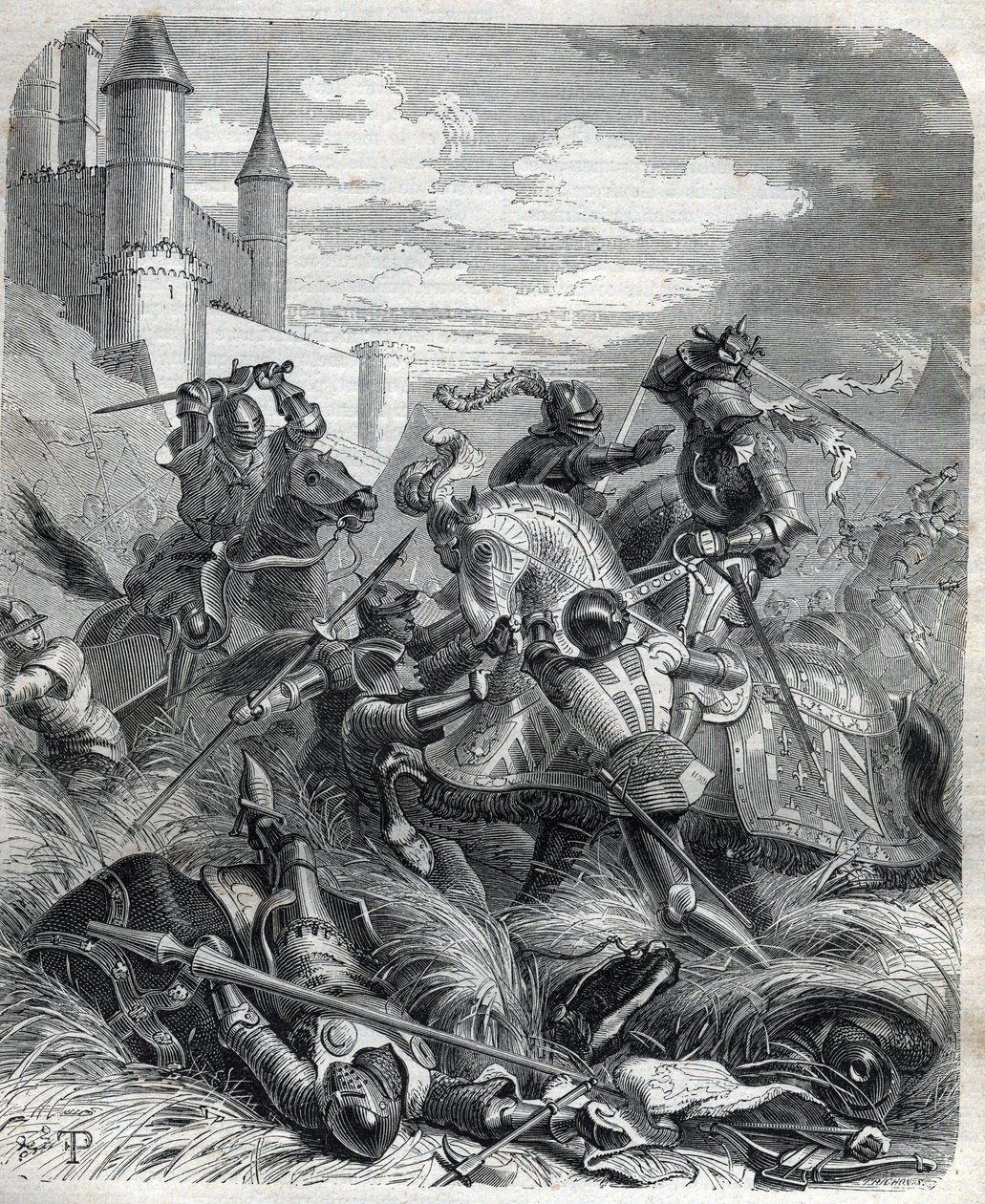 Carlos III, conocido como Carlos de Duras (Durazzo) rey de Nápoles entró en Nápoles, con la ayuda del pueblo, el 16 de julio de Unknown artist