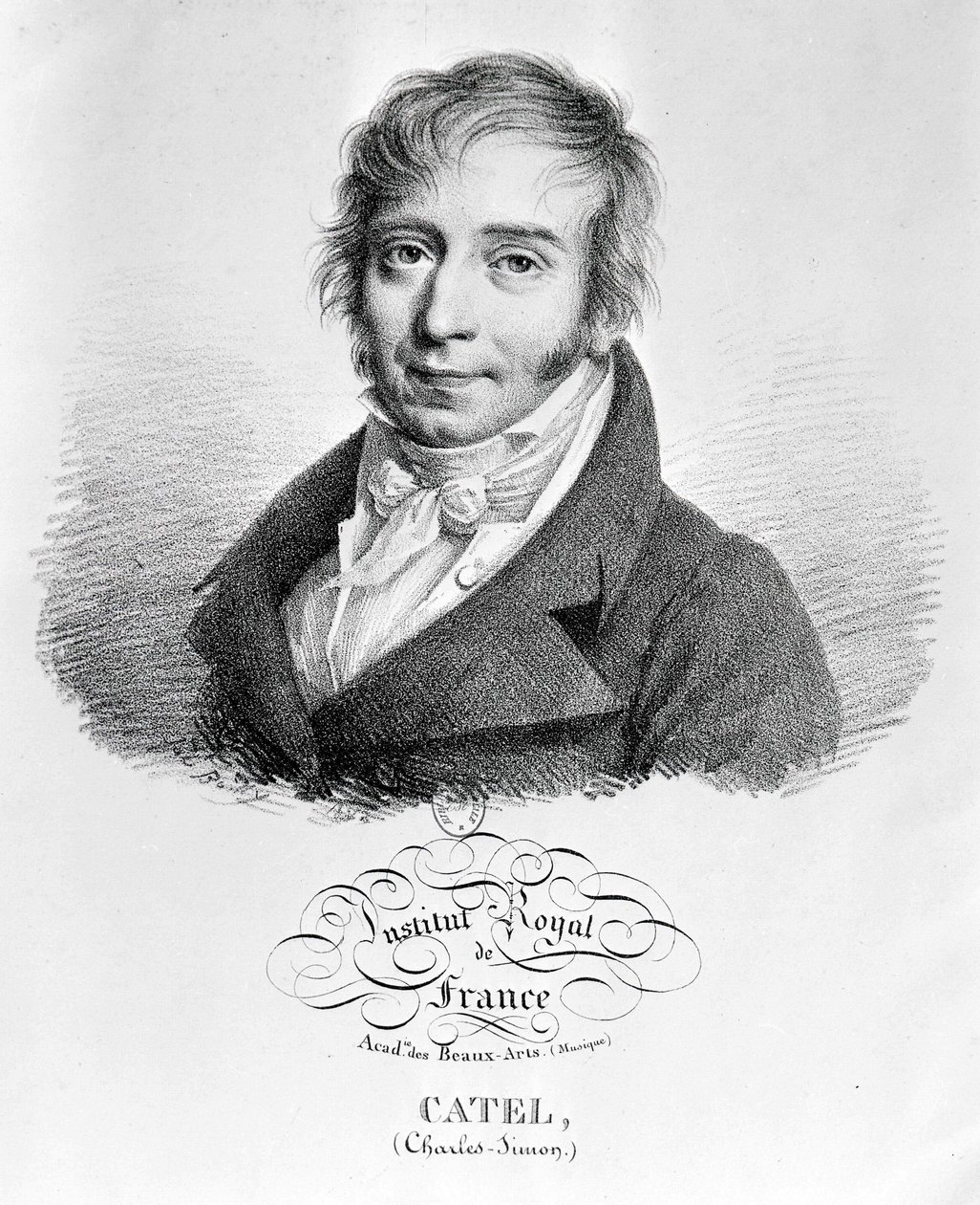Charles Simon Catel, compositor francés de Unknown artist