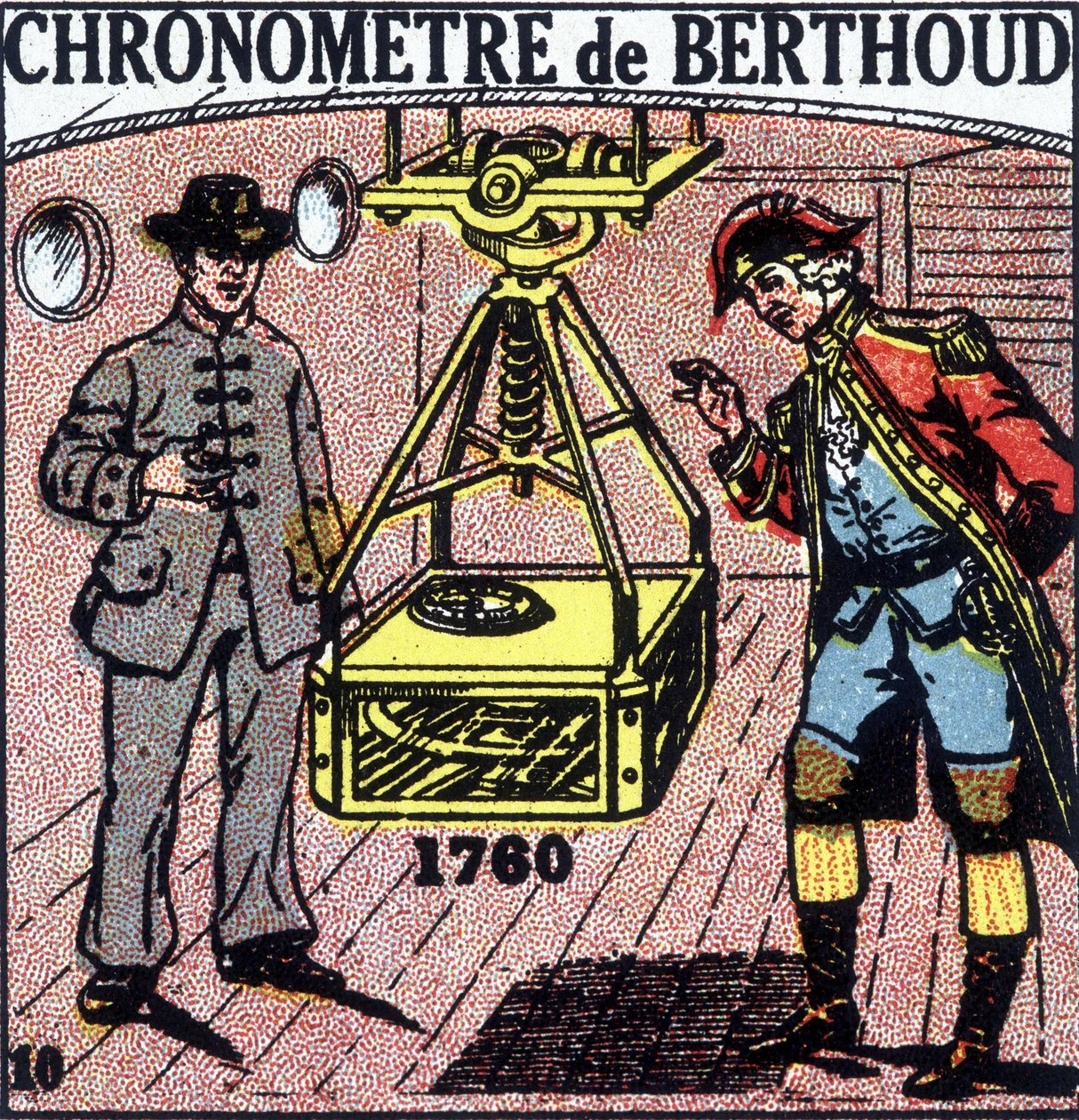 Cronómetro de Ferdinand Berthoud (1727-1807), relojero suizo de Unknown artist