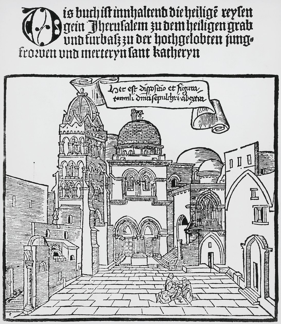 Iglesia del Santo Sepulcro en Jerusalén de Unknown artist