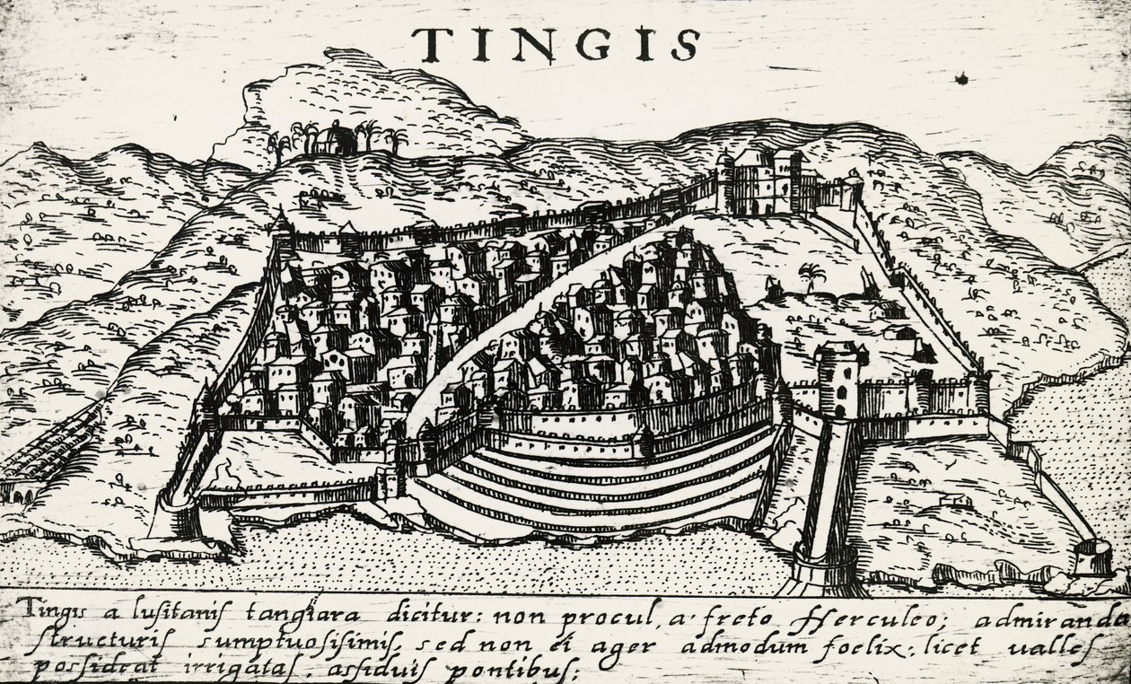 Ciudad de Tánger de Unknown artist