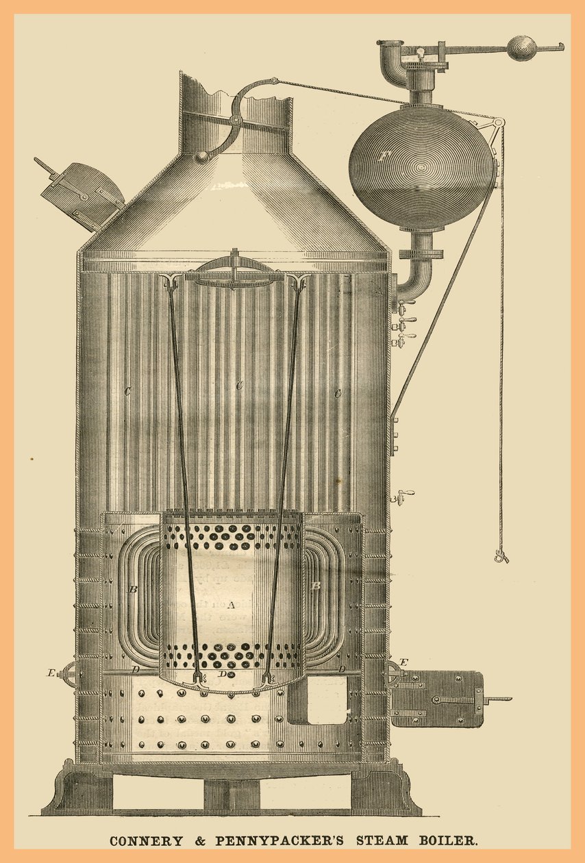 Caldera de vapor Connery - Packer de Unknown Artist
