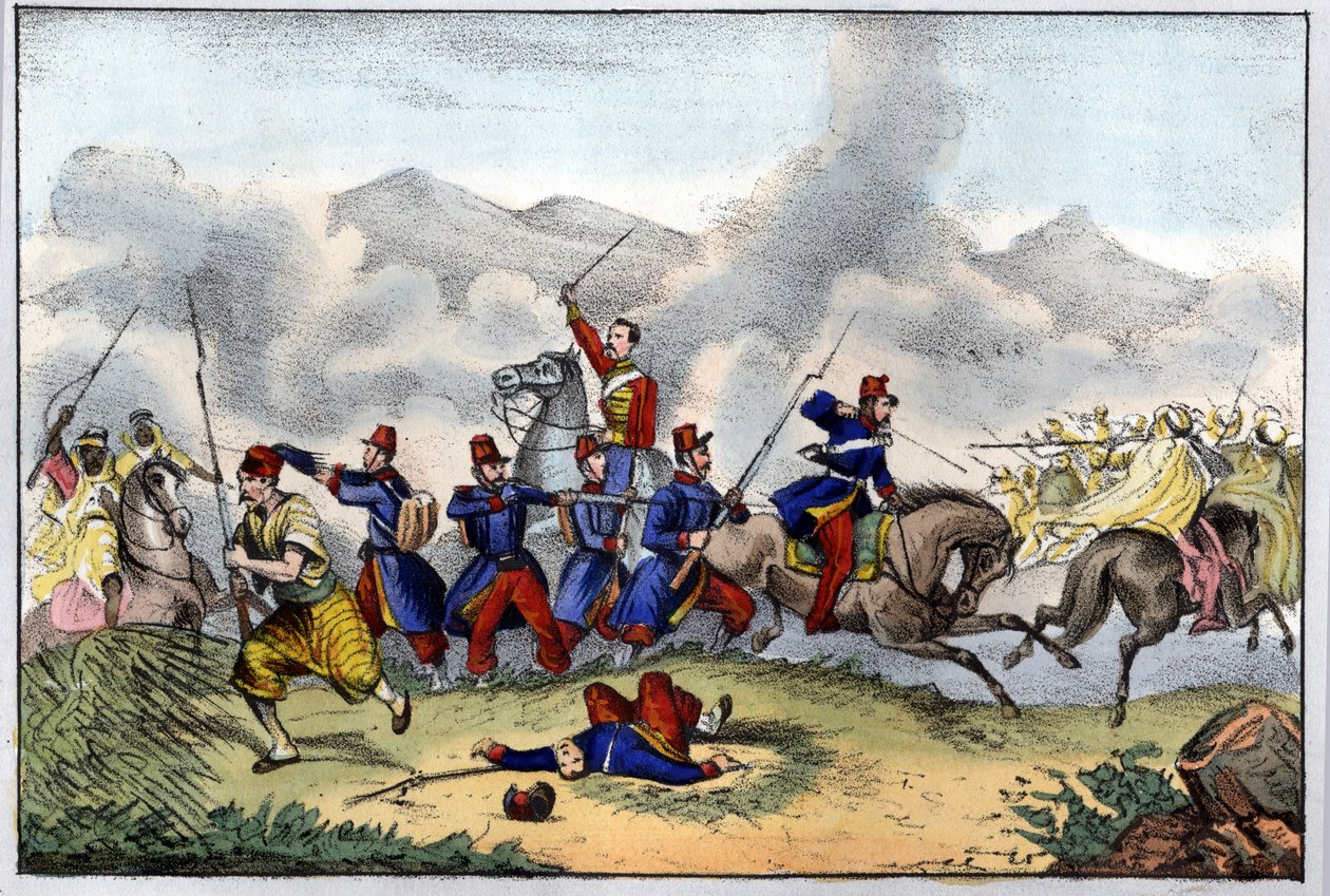 Conquista de Argelia. Toma de Constantina, 13 de octubre de Unknown artist