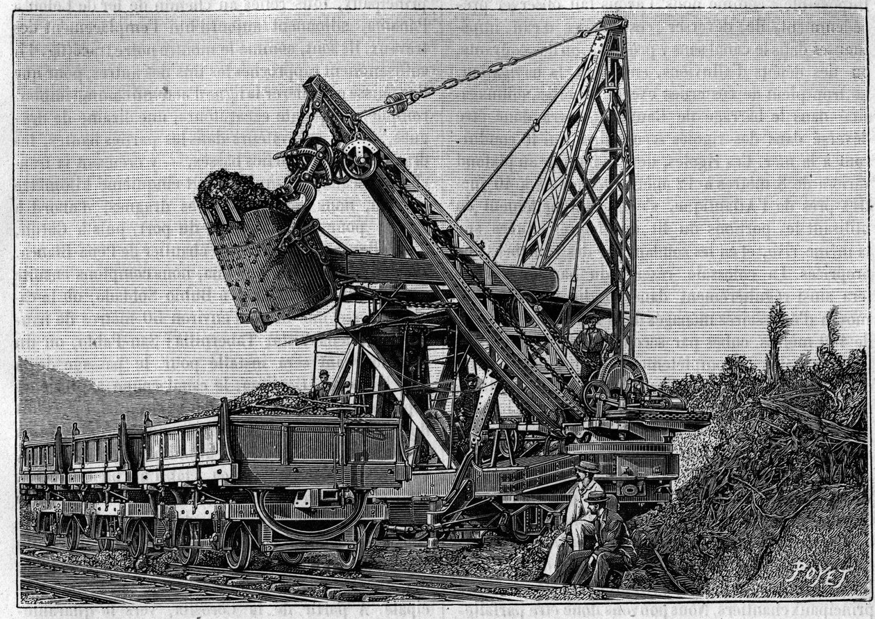 Construcción del Canal de Panamá - perforación del Istmo de Panamá de Unknown artist
