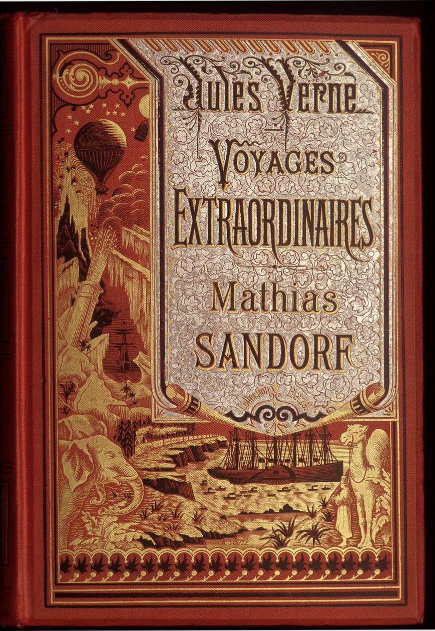 Portada del libro Mathias Sandorf, novela de Jules Verne de Unknown artist