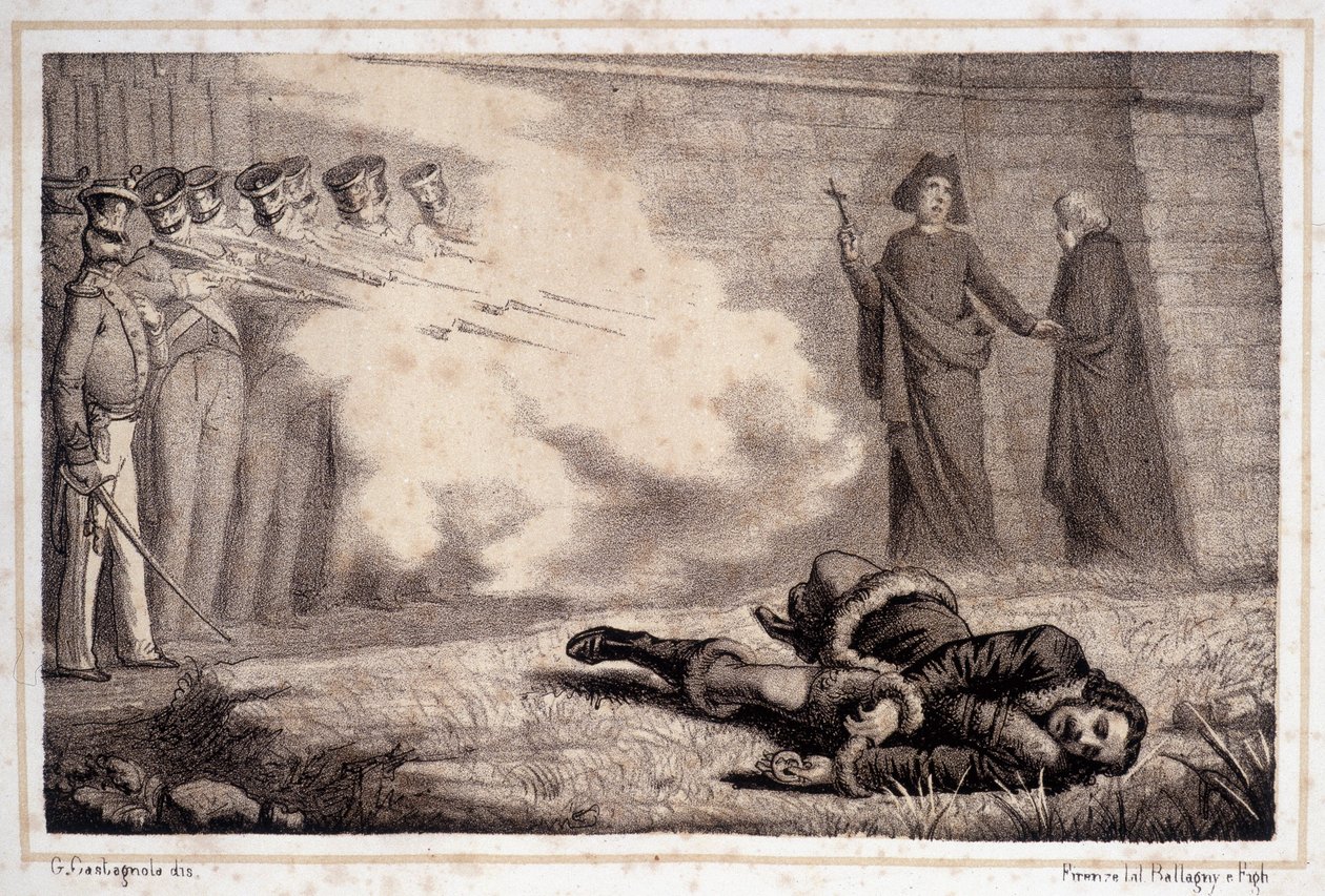 Muerte de Murat (1767 - 1815) - en 