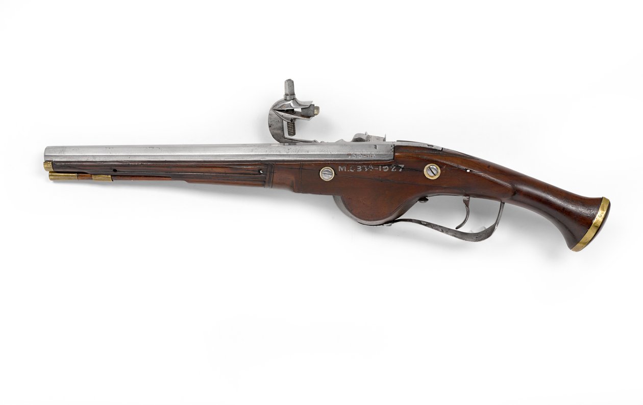 Pistola de rueda holandesa o alemana, c.1630 de Unknown artist