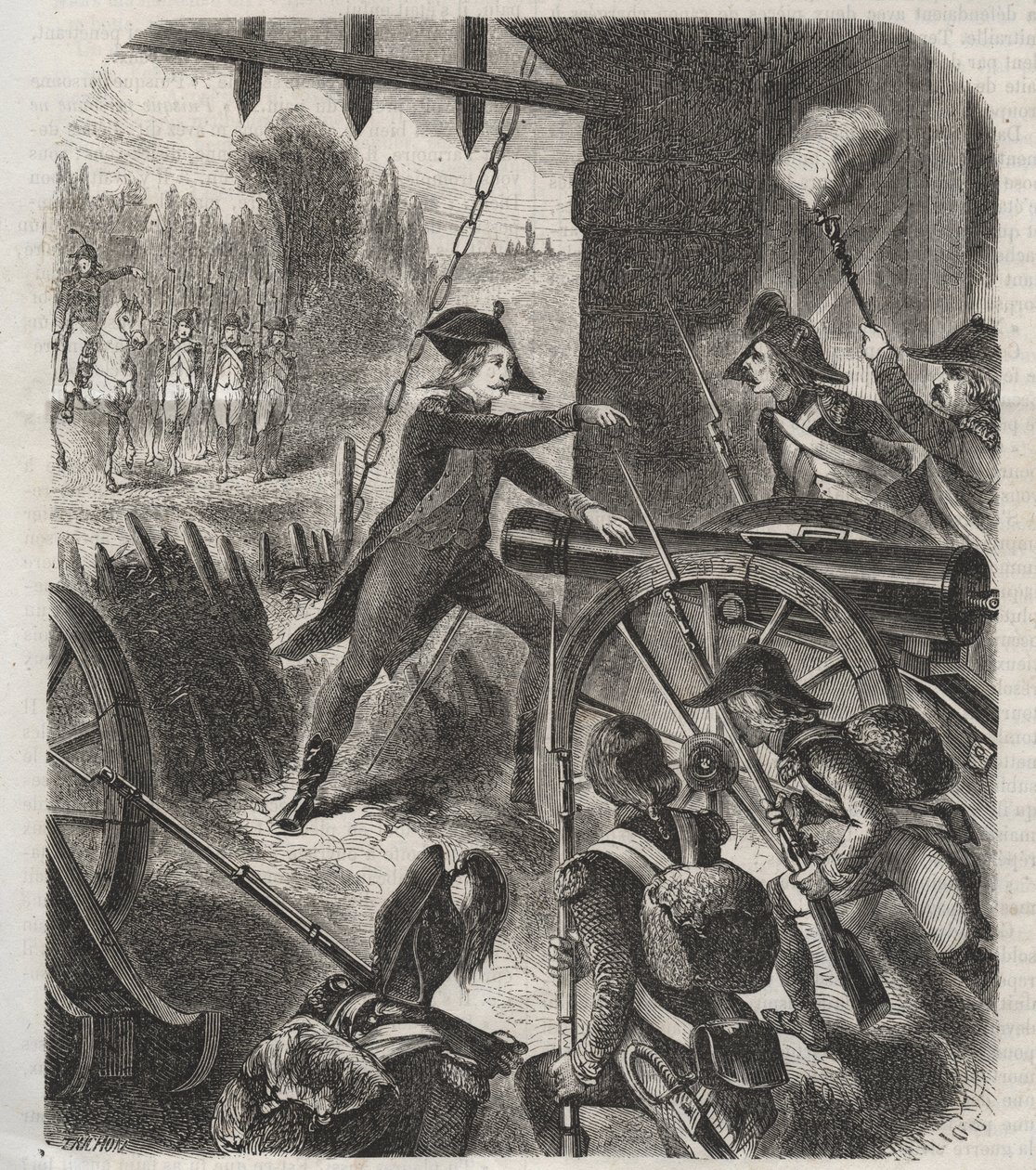 REVOLUCIÓN INGLESA. Acto heroico de Desilles - Revolución Francesa: el caso de Nancy. El 31 de agosto de 1790, el marqués de Bouillé (François Claude Amour du Chariol, marqués de Bouillé) (1739-1800) lanzó una represión contra los soldados de la guarnición de Unknown artist