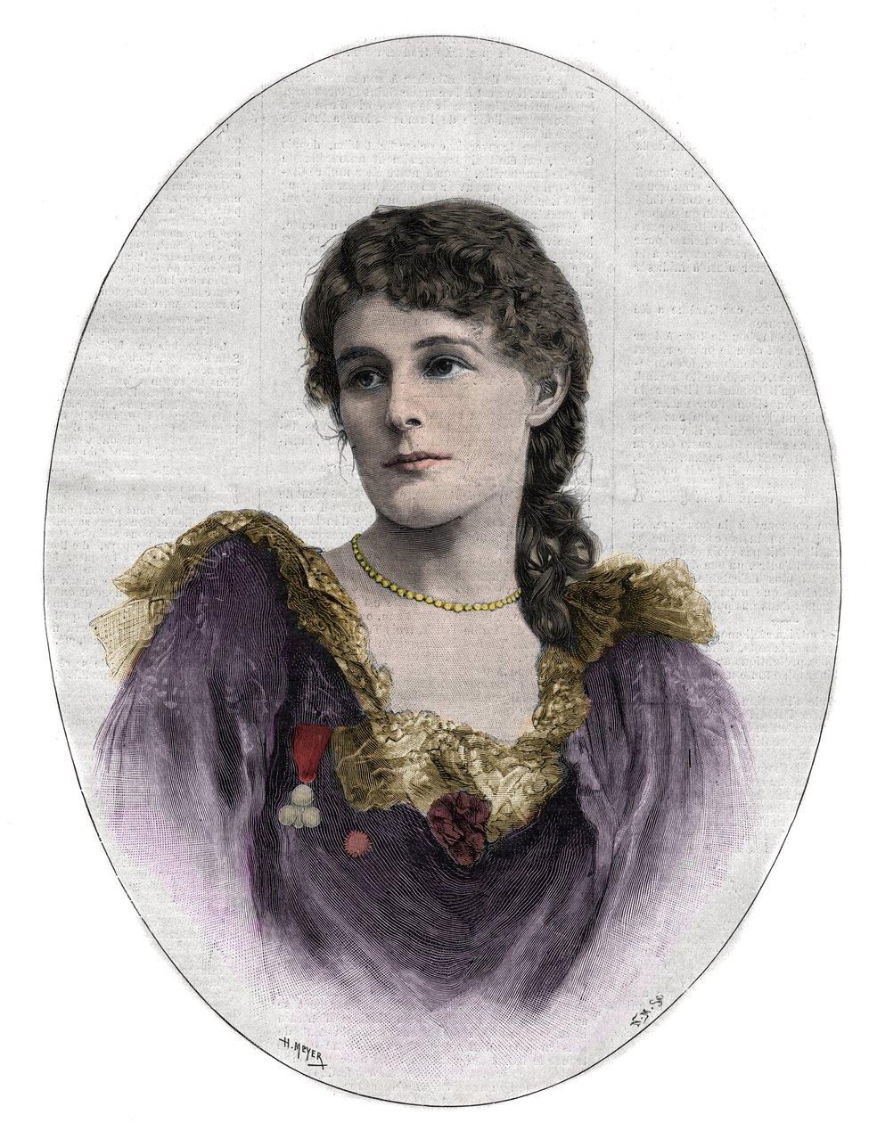 Edith Maud Gonne (1866-1953), Revolucionaria Irlandesa de Unknown artist