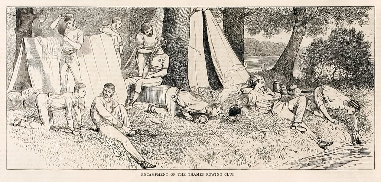 Campamento del Thames Rowing Club, de 
