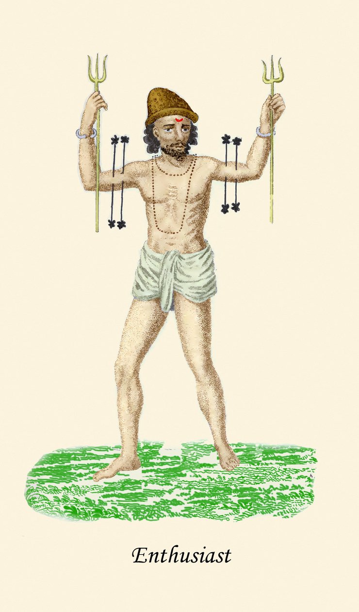Entusiasta o fanático religioso de Unknown Artist