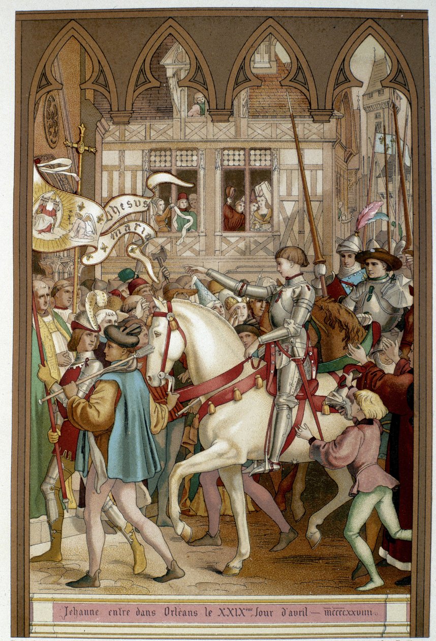 Entrada de Juana de Arco en Orleans - en “Jeanne d