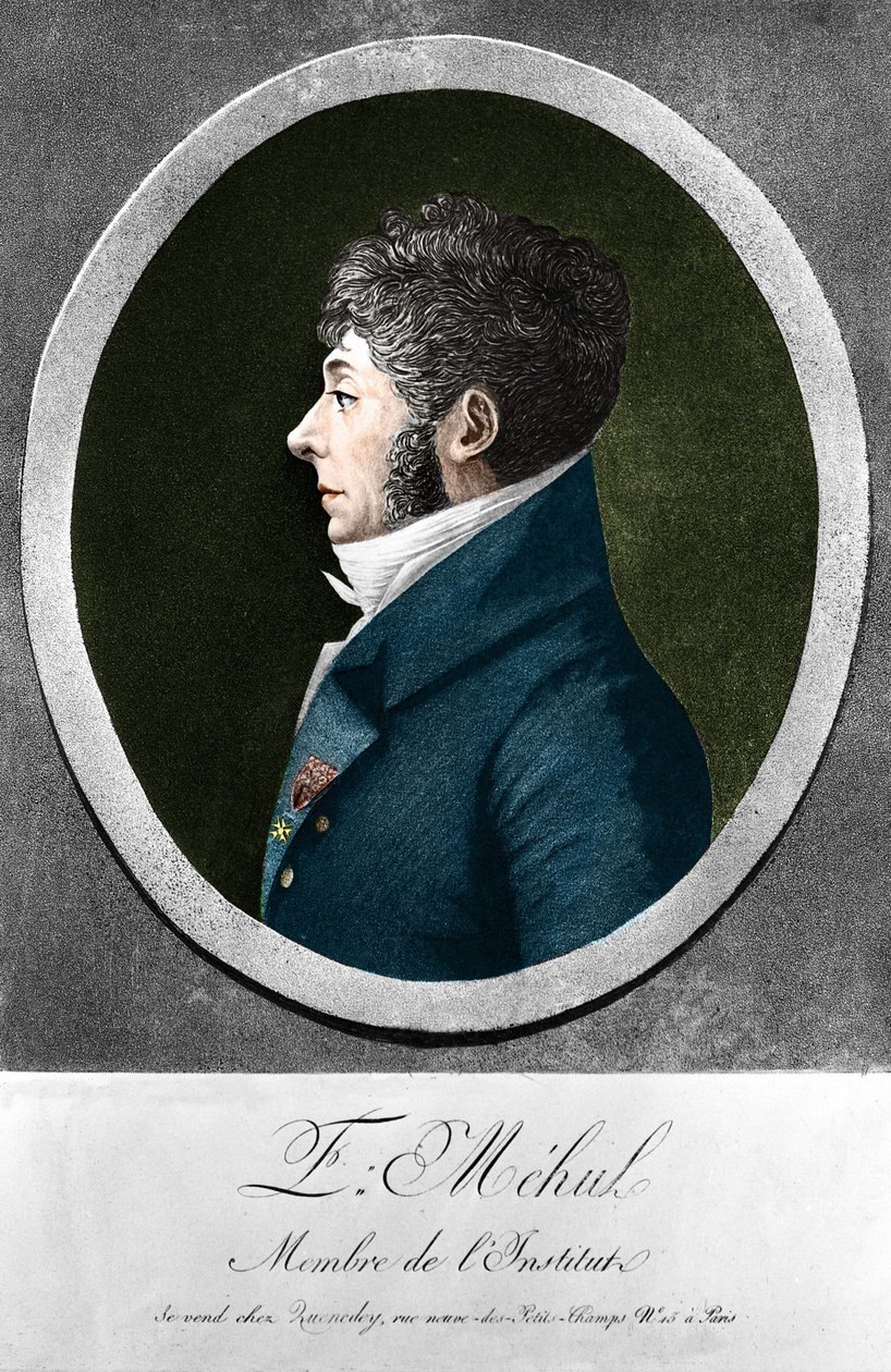 Étienne Méhul, compositor y organista francés de Unknown artist