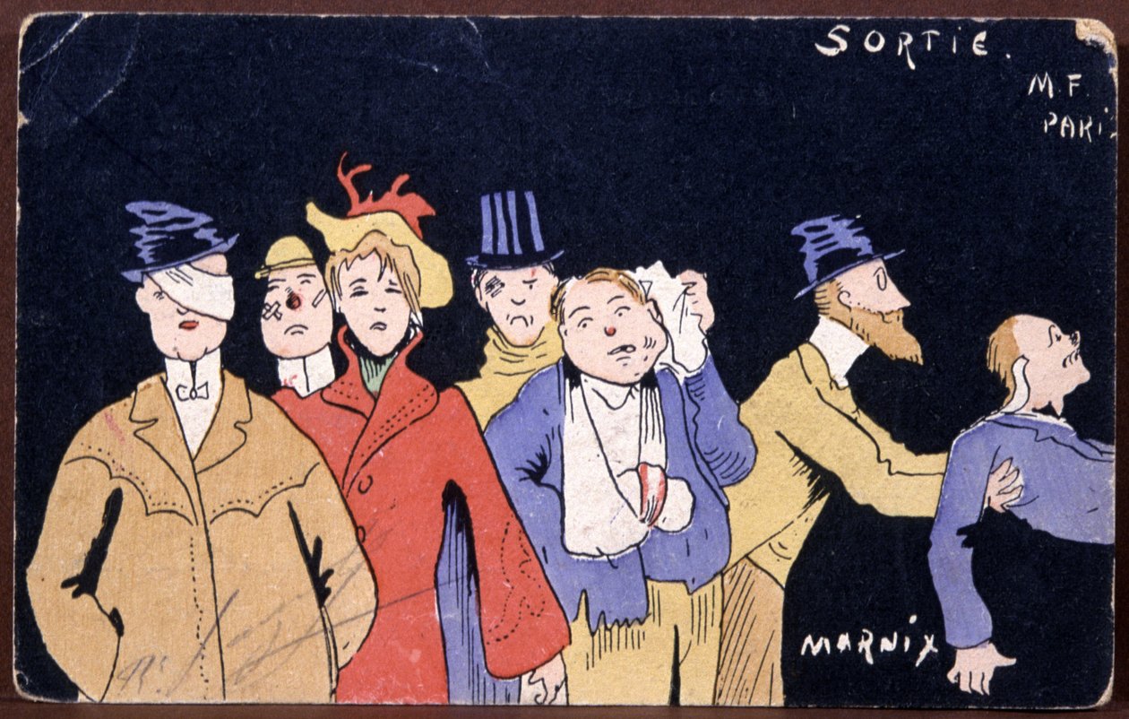 Salida M. F. Paki, principios del siglo XX (ilustración) de Unknown Artist