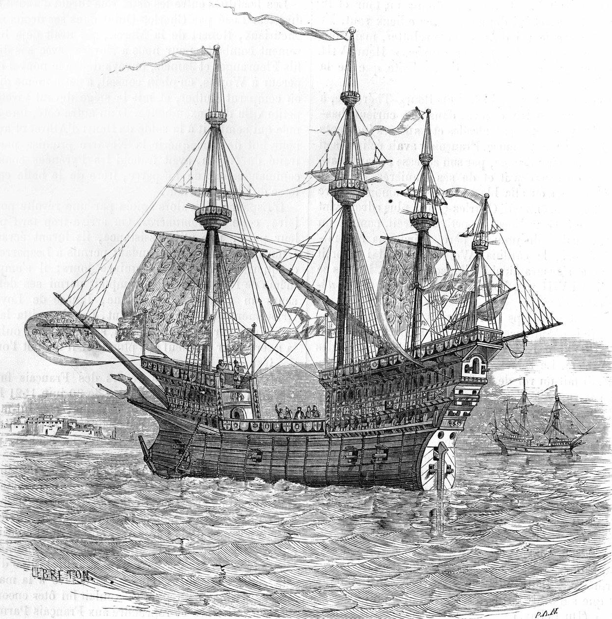 Flota de Enrique VIII de Unknown artist