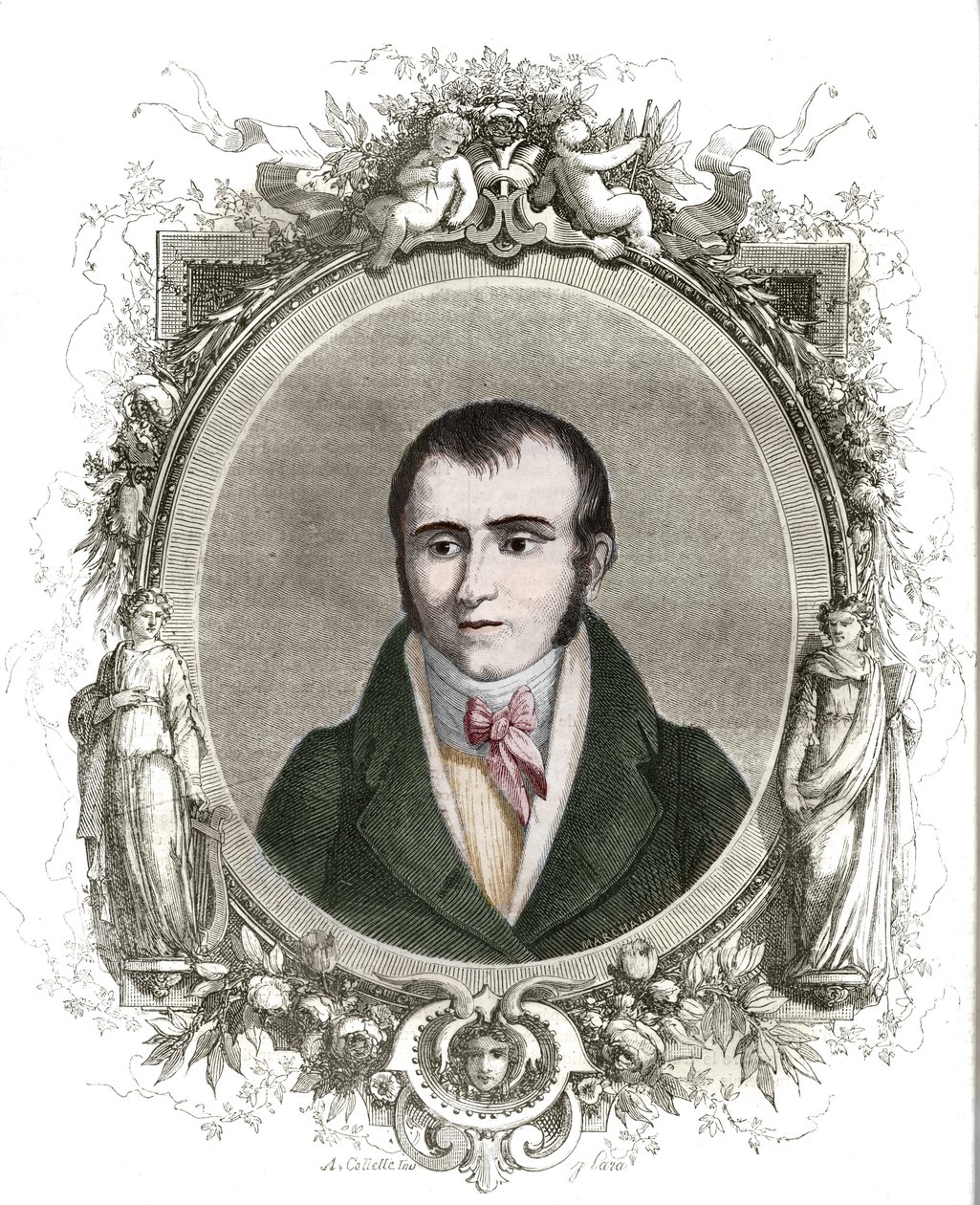 François Marie Xavier Bichat (1771-1802), médico y anatomista francés. de Unknown artist