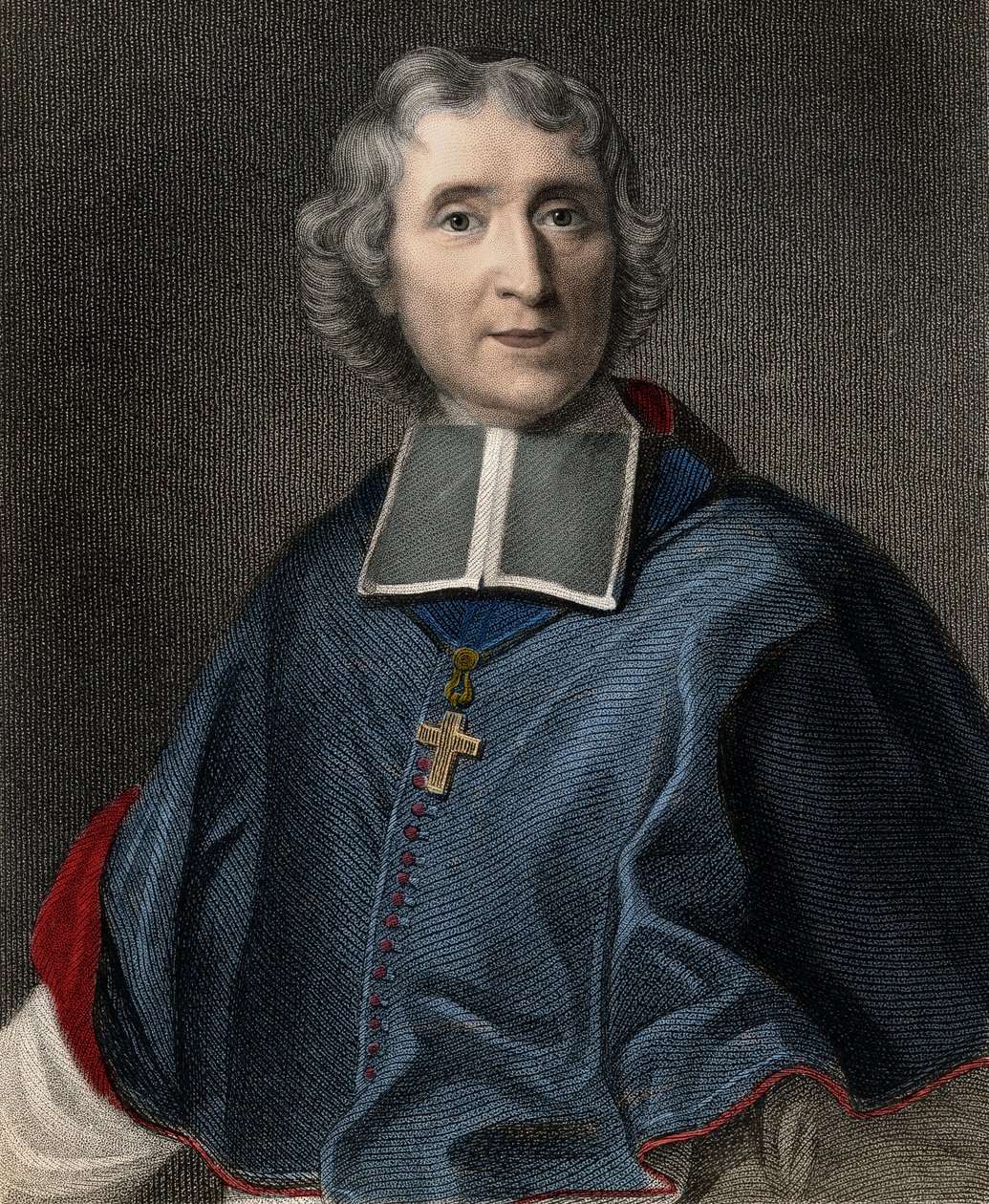 François de Pons de Salignac de La Mothe-Fénelon (1651-1715) - grabado - siglo XIX de Unknown artist