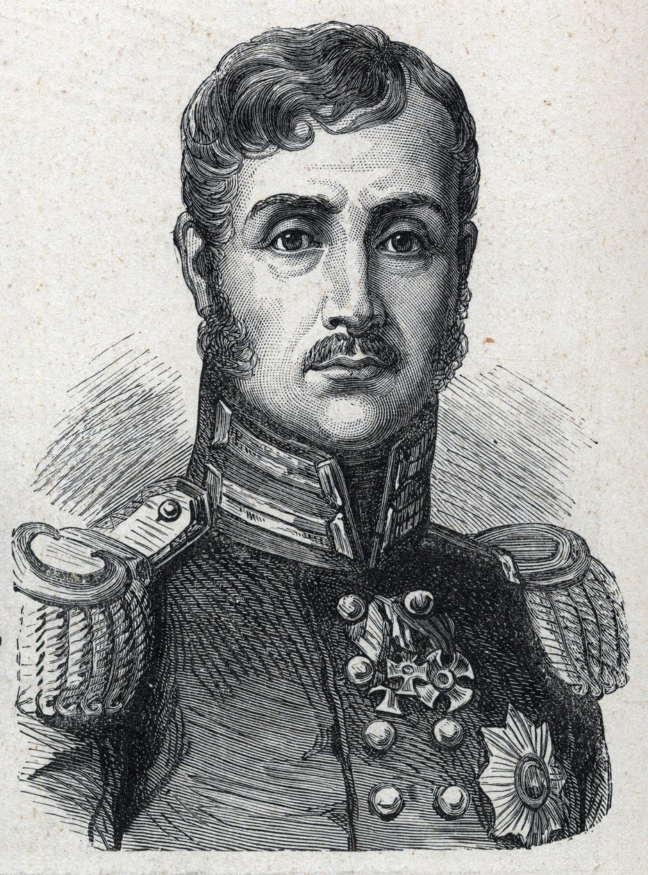Federico Guillermo III de Prusia - Retrato de Federico Guillermo III de Prusia (1770-1840) Rey de Prusia de Unknown artist