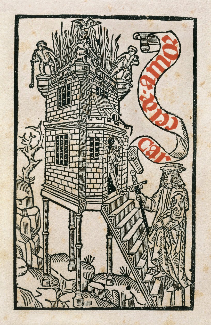 Portada de Cárcel de Amor de Unknown artist