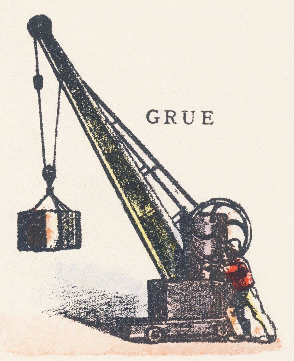 G: grulla de Unknown artist