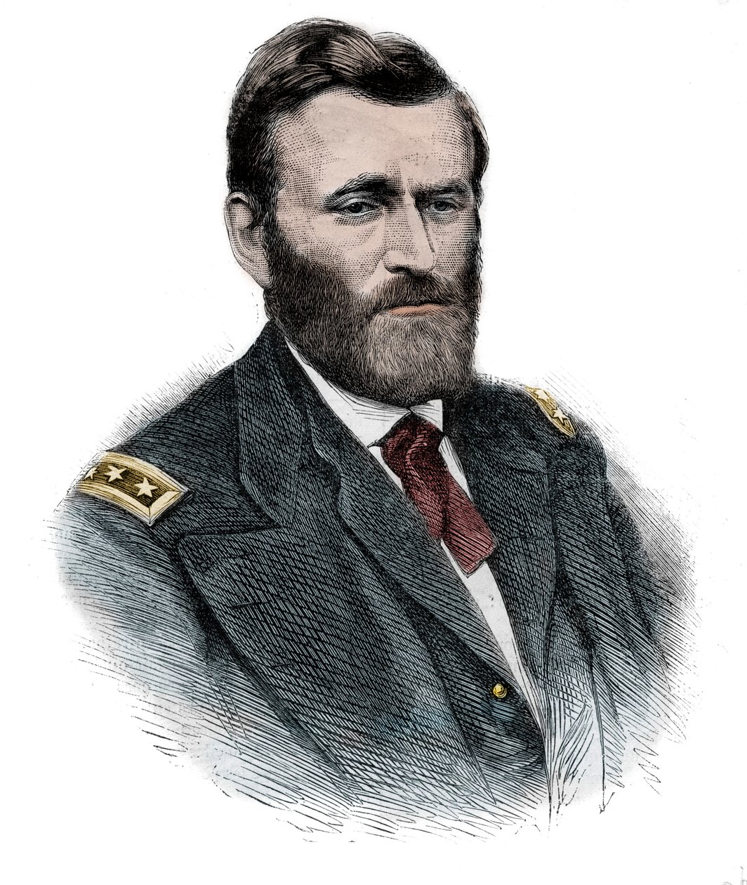 General Grant - Retrato del General Nordista Ulysses Simpson Grant (1822-1885) de Unknown artist