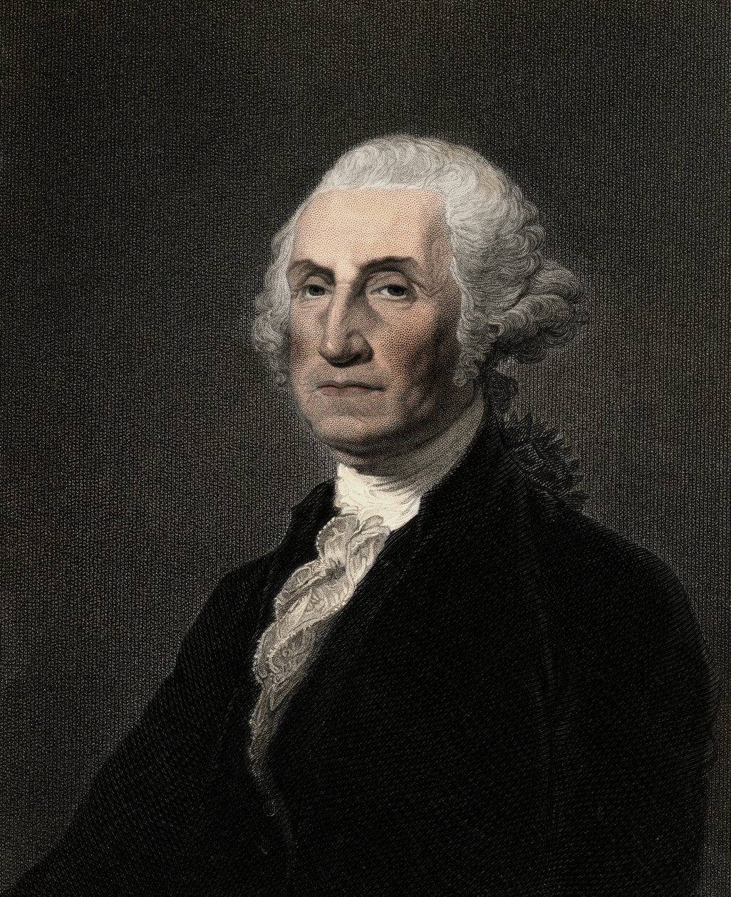 George Washington 1732-1799 - grabado - siglo XIX de Unknown artist