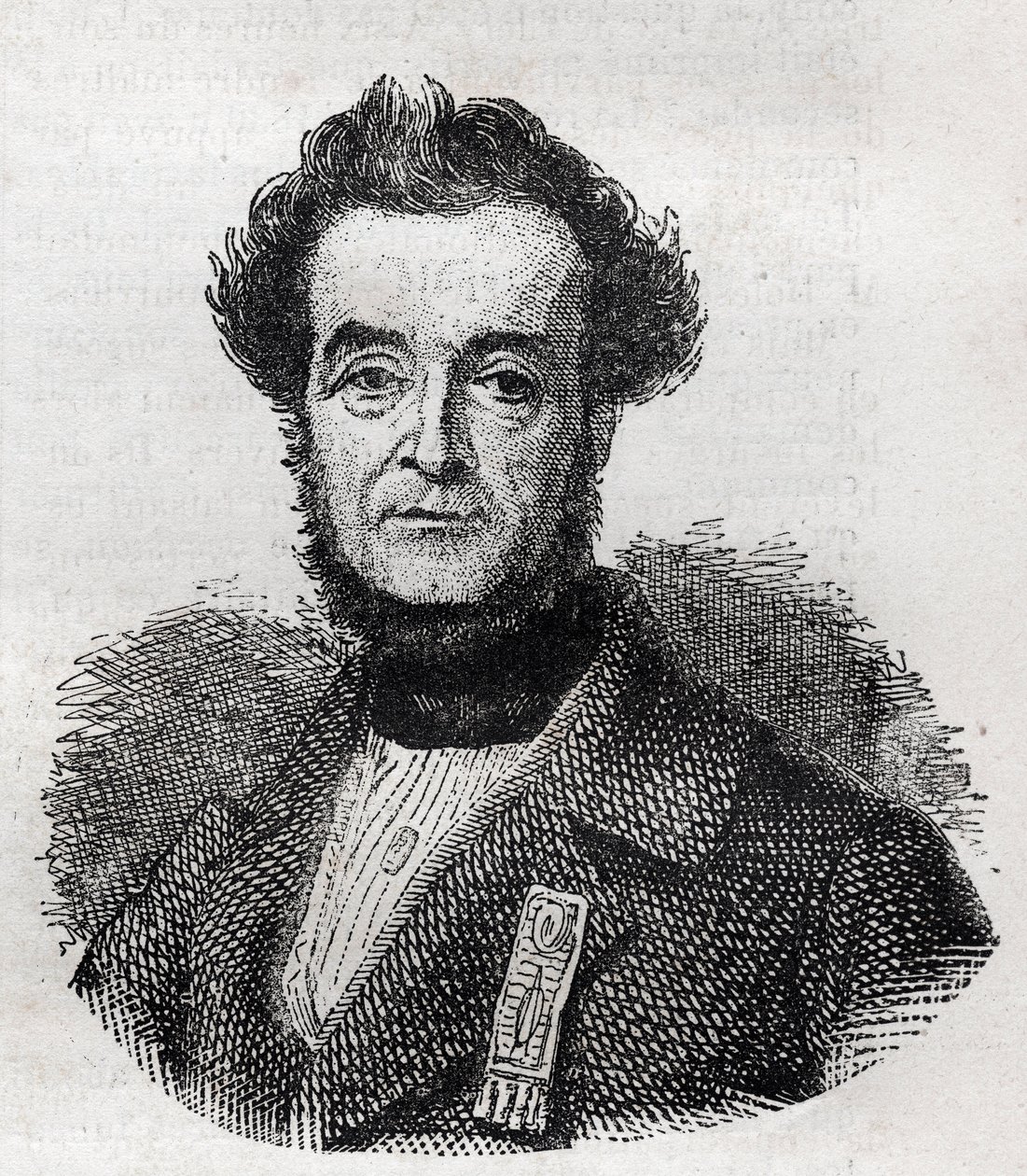 Germain Sarrut 1800-1883 escritor y político francés de Unknown artist