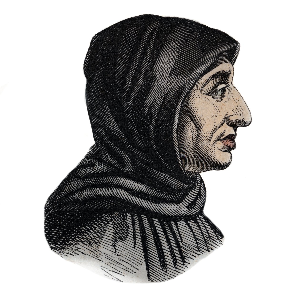 Girolamo Savonarola (1452-1498) sacerdote dominico italiano y líder de Florencia - Retrato de Jerónimo Savonarola (Girolamo Savonarola (1452-1498), predicador y reformador dominico italiano de Unknown artist