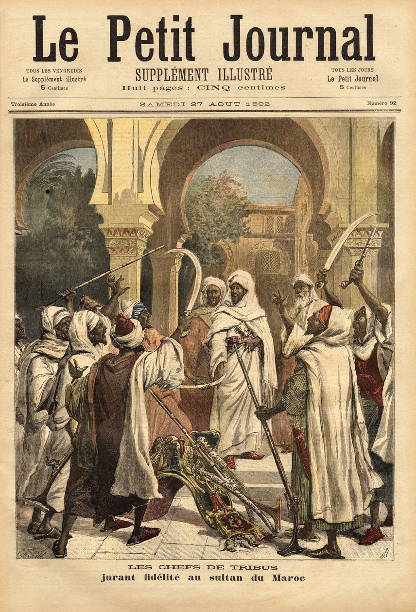 Hassan I (Moulay Hassan) de Unknown artist