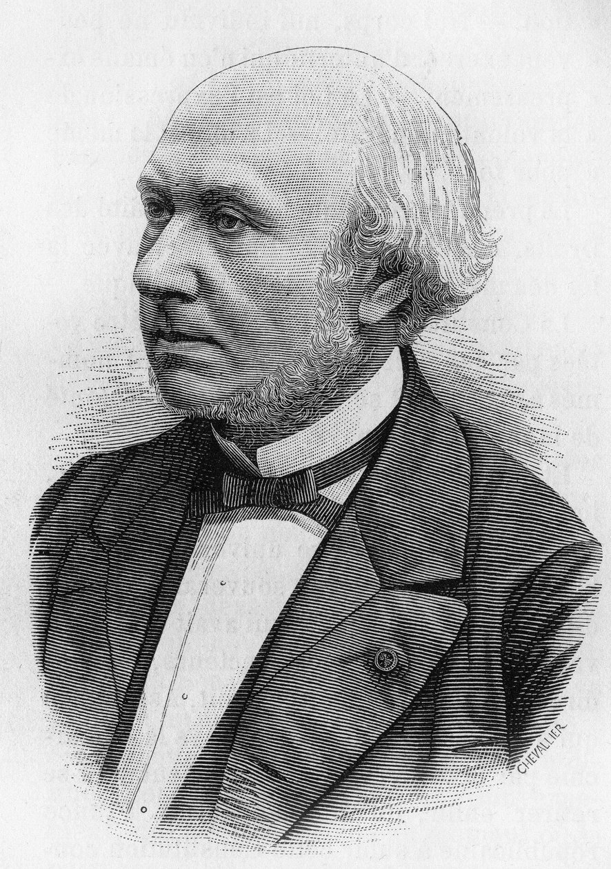 Henri Wallon (1812 - 1904), historiador y político francés. de Unknown artist