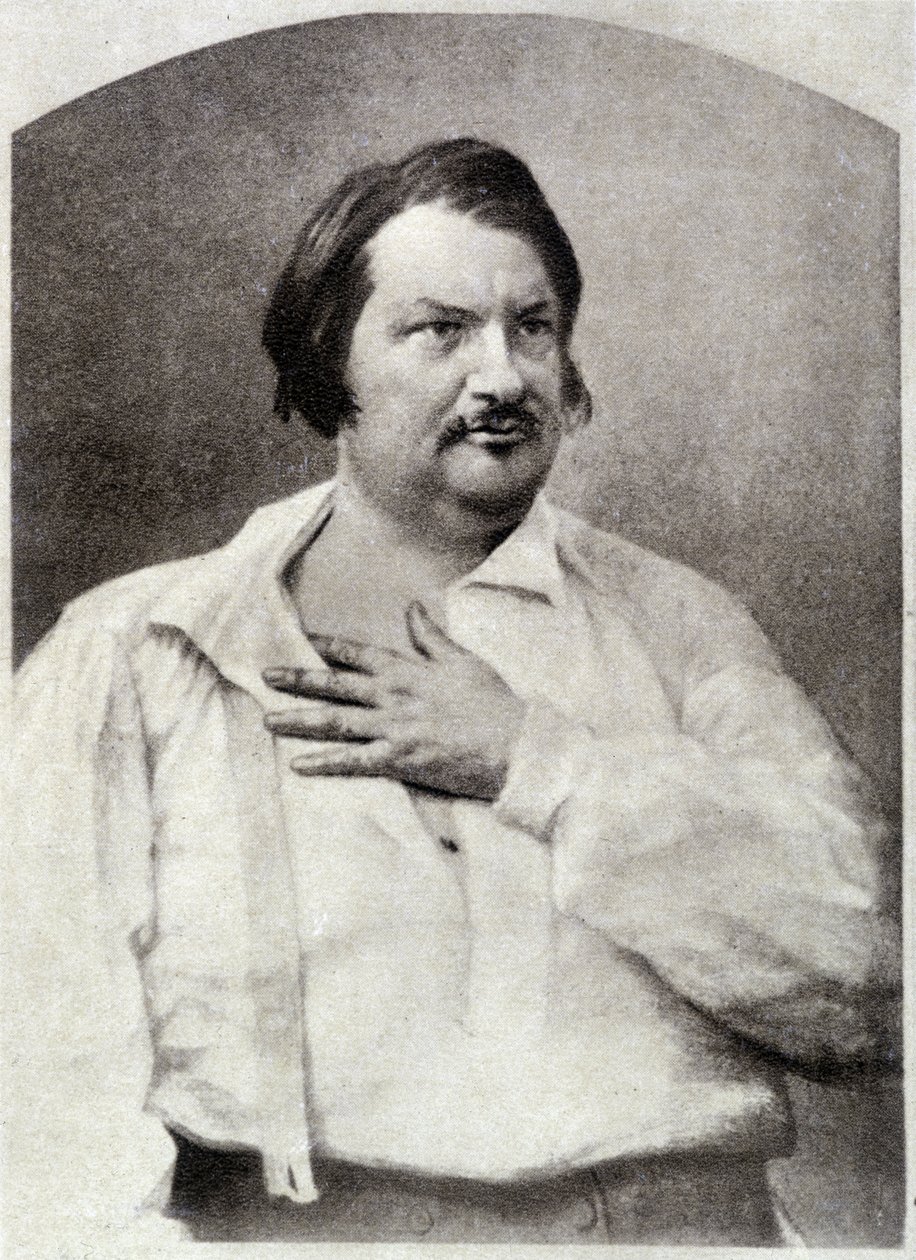 Honoré de Balzac, circa 1850 de Unknown artist