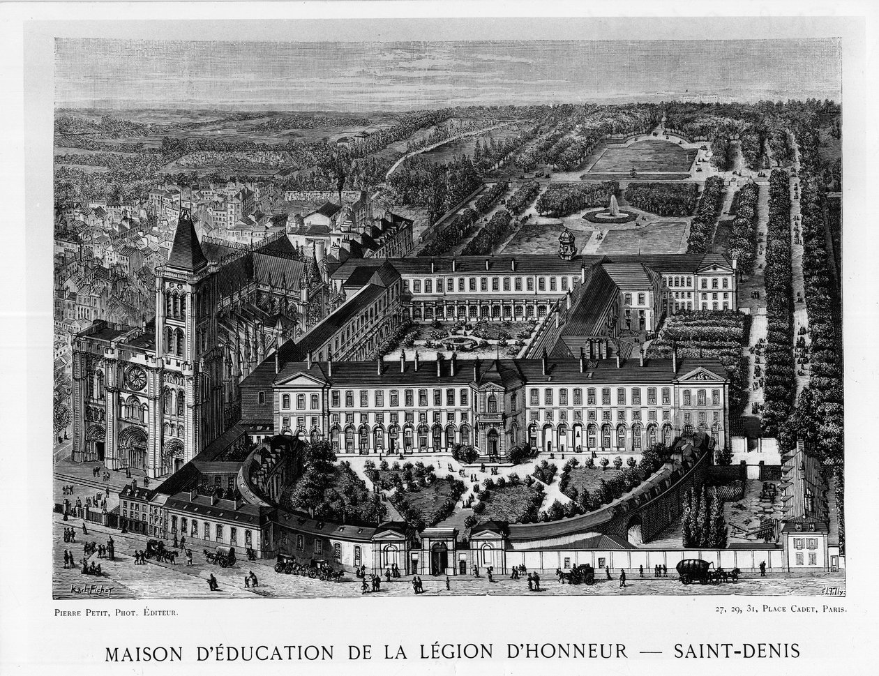 Casa de Educación de la Legión de Honor, Saint-Denis de Unknown artist