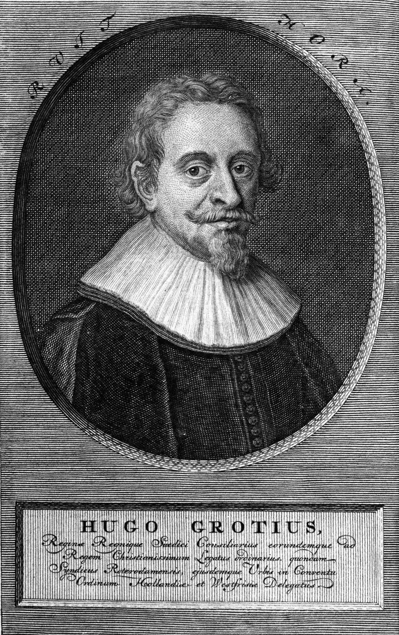 Hugo Grotius (1583-1645) (Huig de Groot), abogado y diplomático holandés. de Unknown artist