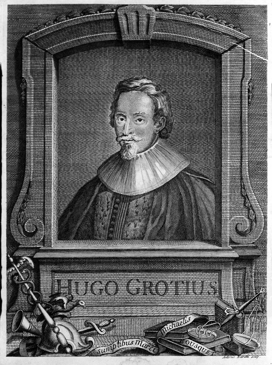Hugo Grotius (1583-1645) (Huig de Groot), abogado y diplomático holandés. de Unknown artist