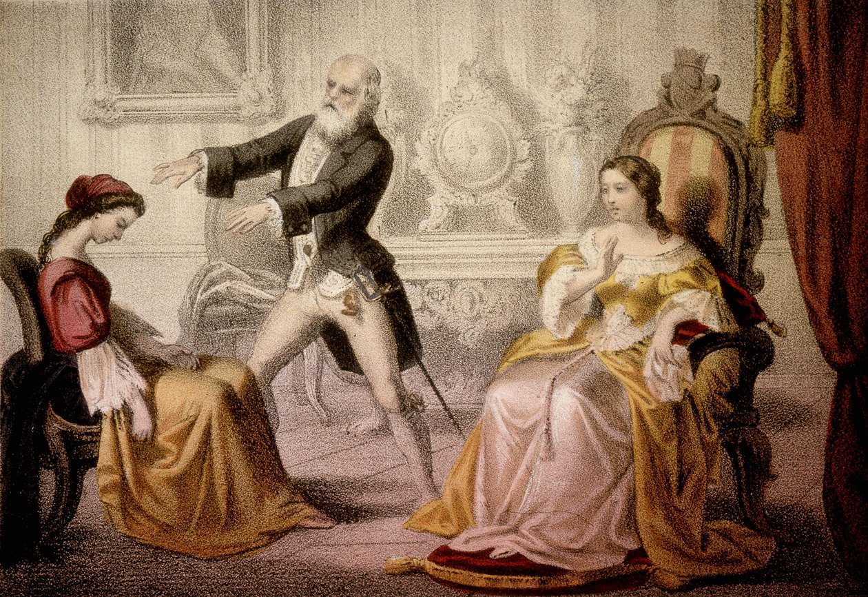 Escena de hipnosis de Unknown artist