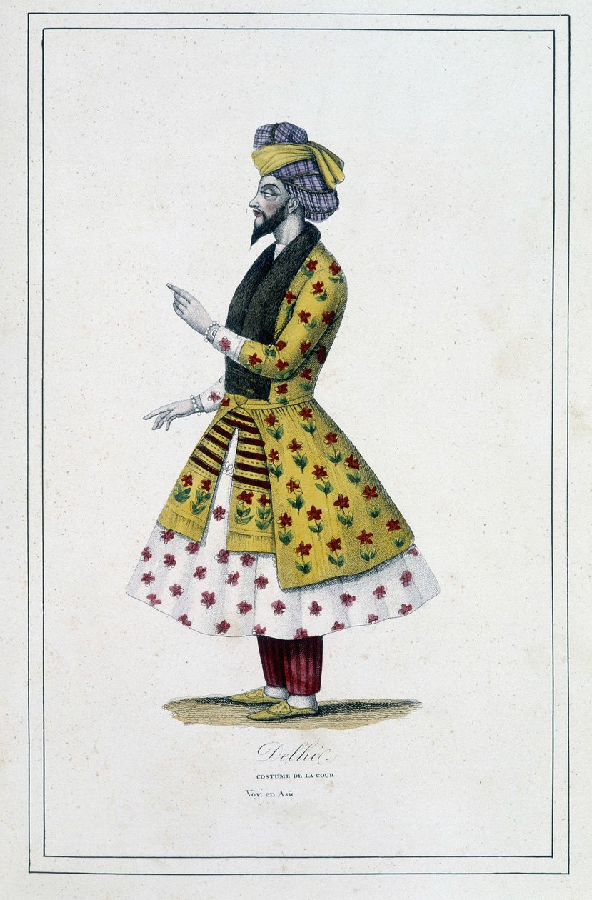 India: hombre de Delhi - en “Los diferentes pueblos de la tierra” de Padre Paul Jonhanneaud, Librería de Buenos libros de Unknown artist