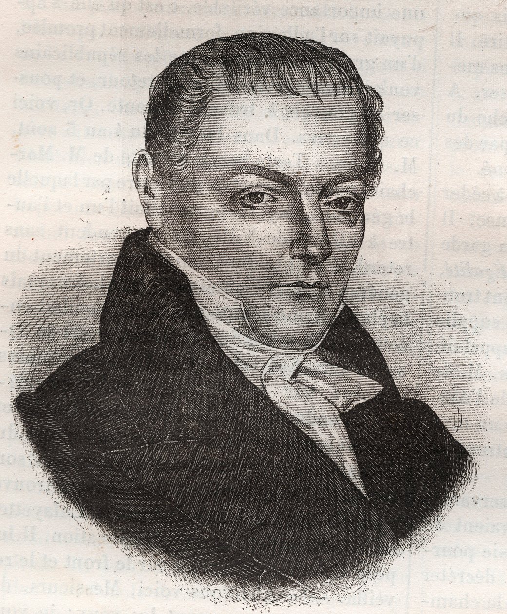 Jacques François Nicolas Bavoux 1774-1848 magistrado y político de Unknown artist