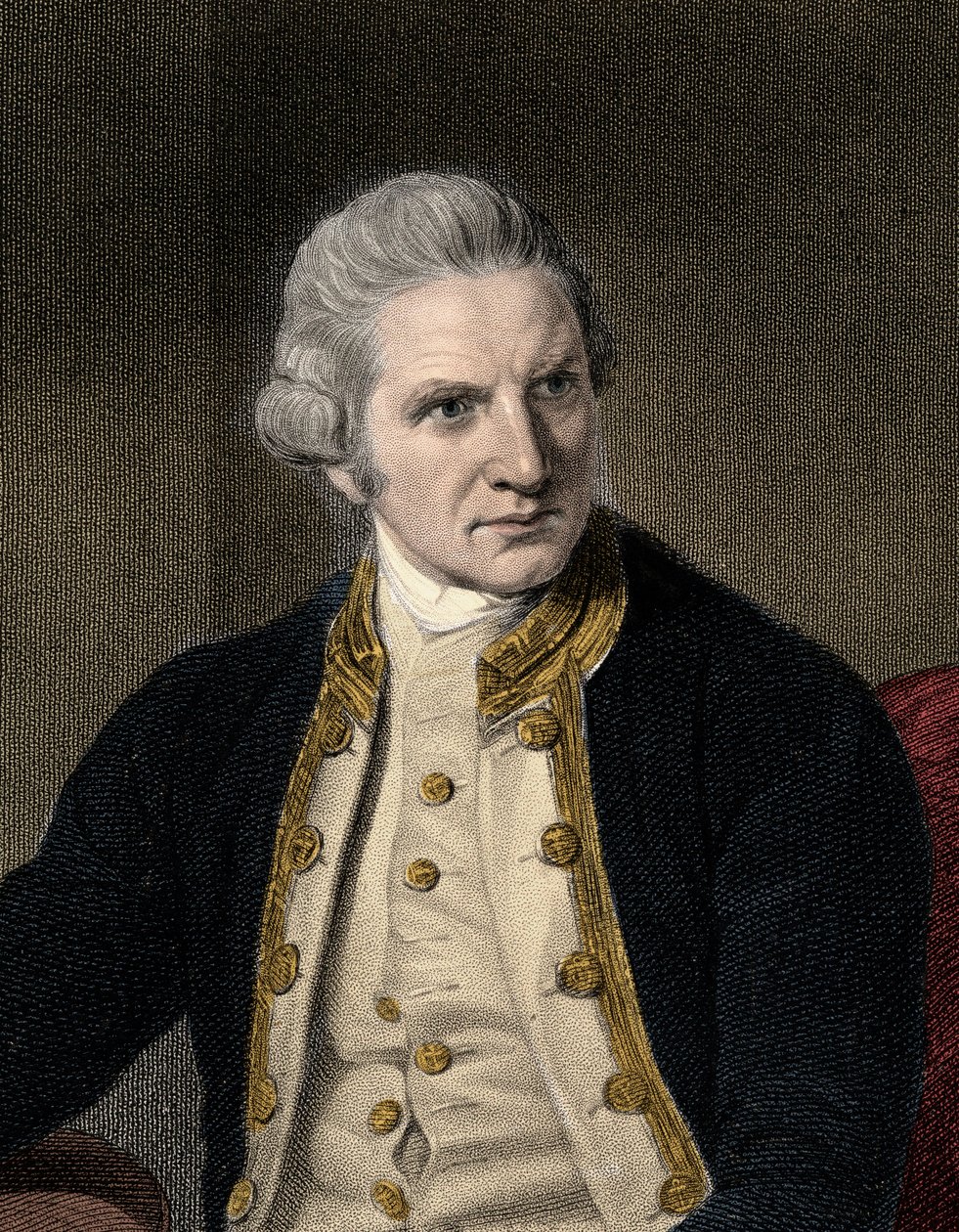 James Cook 1728-1779 - grabado - siglo XIX de Unknown artist
