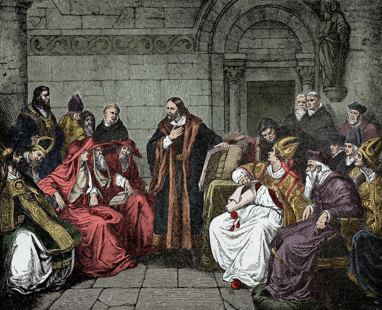 Jan Hus (o Jean Huss) de Unknown artist