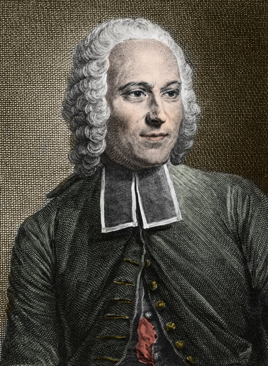 Jean-Antoine Nollet (1700-1770), físico experimental francés y clérigo - Retrato del Abad Jean Antoine Nollet (1700-1770), físico francés de Unknown artist