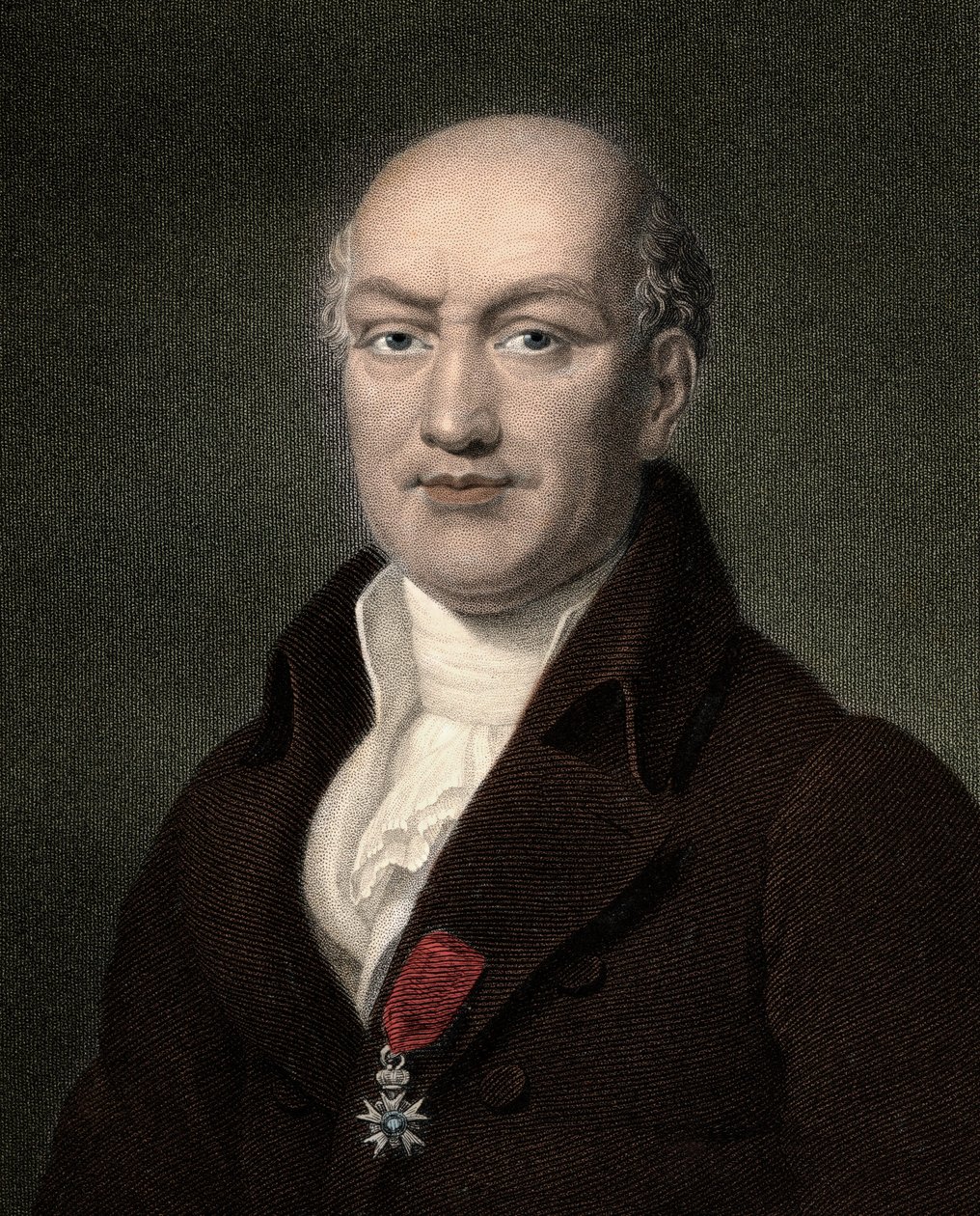 Jean Baptiste Joseph Delambre (1749-1822) - grabado - siglo XIX de Unknown artist