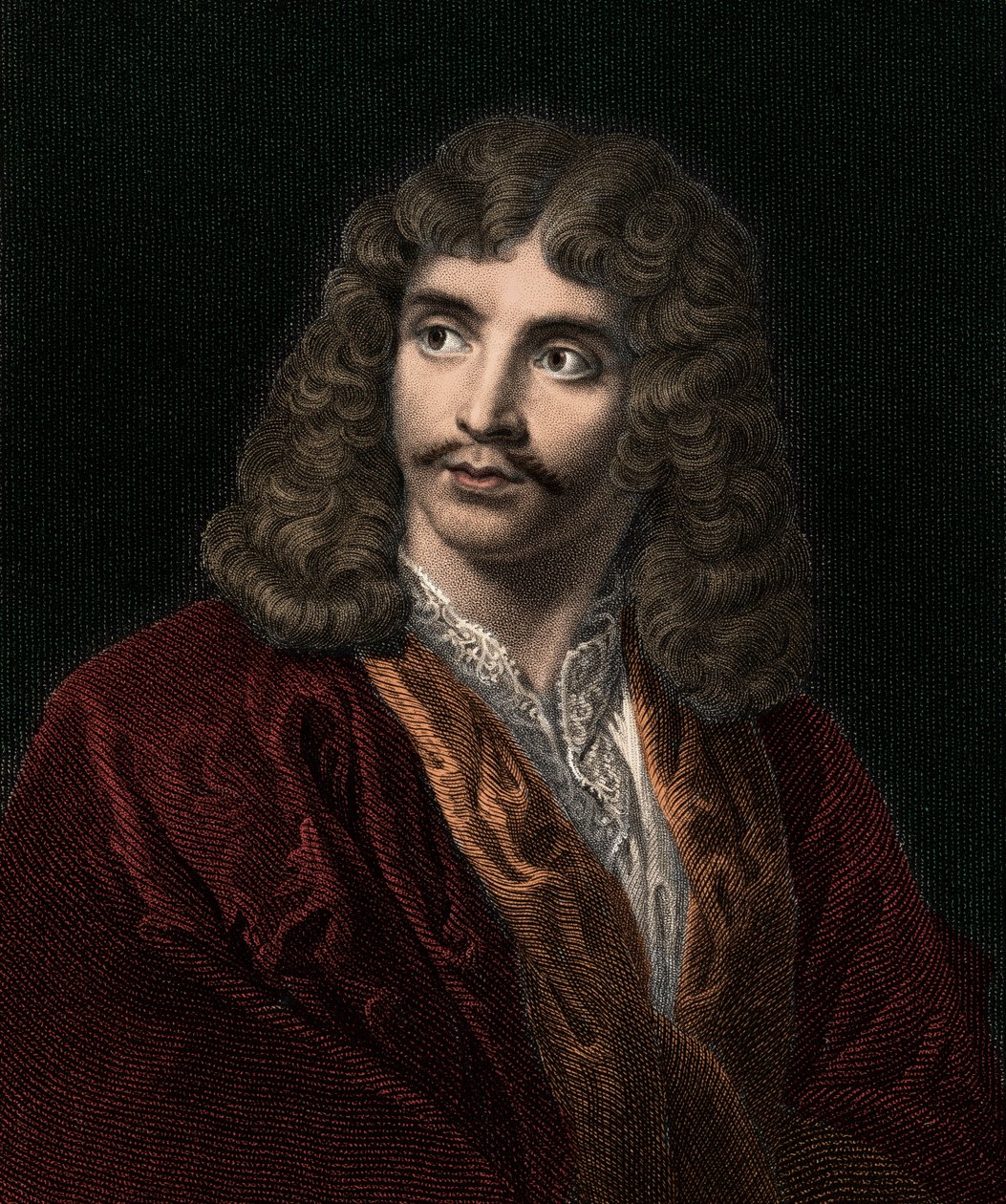 Jean Baptiste Poquelin Moliere 1622-1673 de Unknown artist