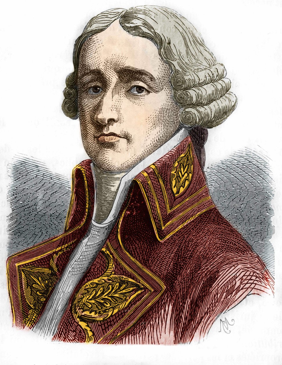 Jean Jacques Regis de Cambaceres (1753-1824), abogado y político francés de Unknown artist