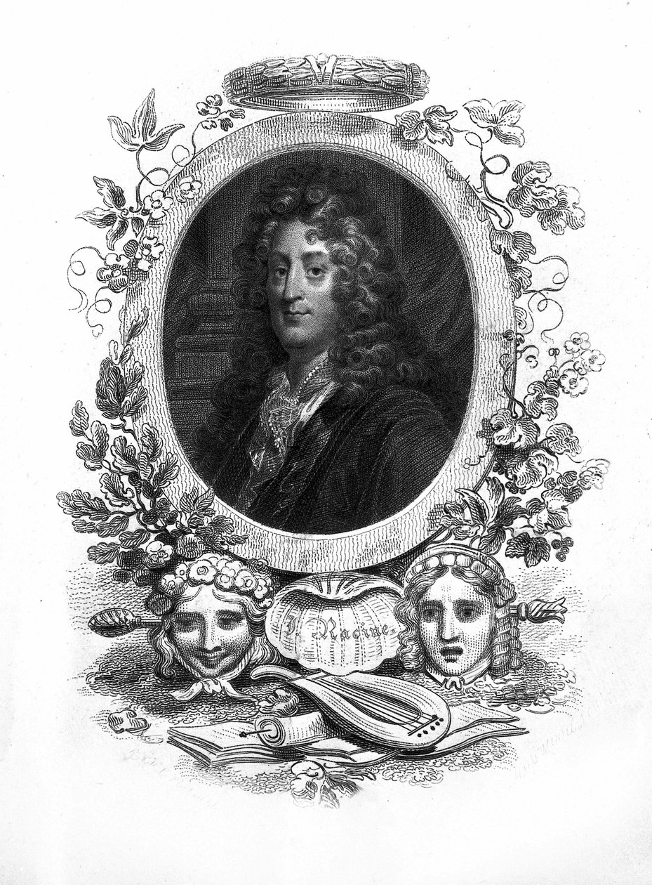 Jean Racine (1639-1699), poeta trágico francés de Unknown artist